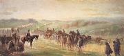 Forbes, Edwin Marching in the Rain After Gettysburg Sweden oil painting artist